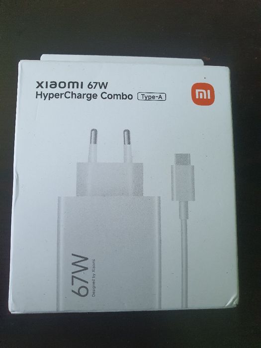 Бързо Зарядно Fast charger type C xiaomi 67W novo