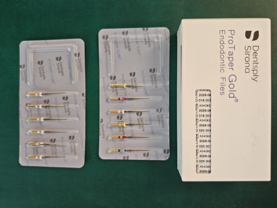 Ace endodontice rotative PROTAPER GOLD Densply Sirona Seria SX-F3