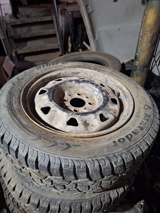 Зимние колёса, пара на 14