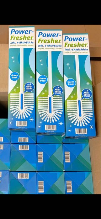 Тоалетна четка Power-Fresher с активни пръчици