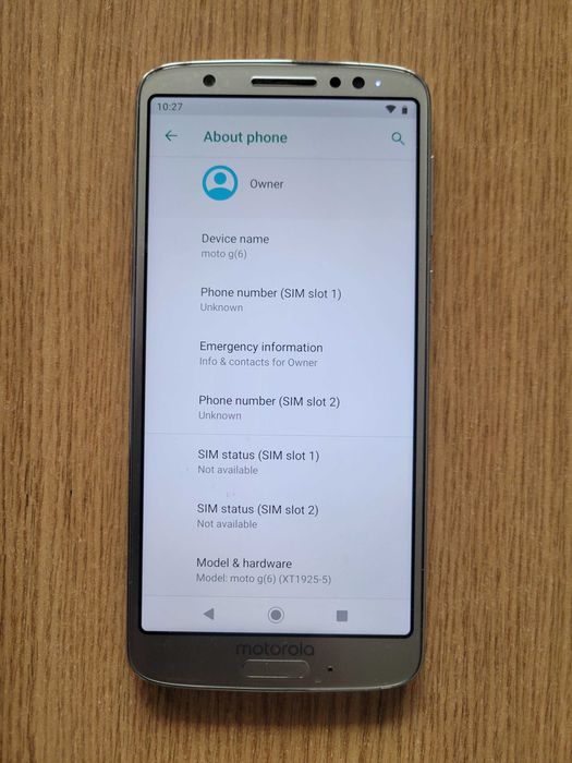 Telefon Motorola G6 (XT1925-5)