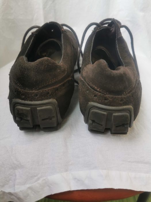 Pantofi CasualWear mar.43 piele naturala Nabuc ,pentru barbati