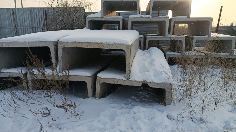 Продам ЖБ лотки в хорошем состоянии