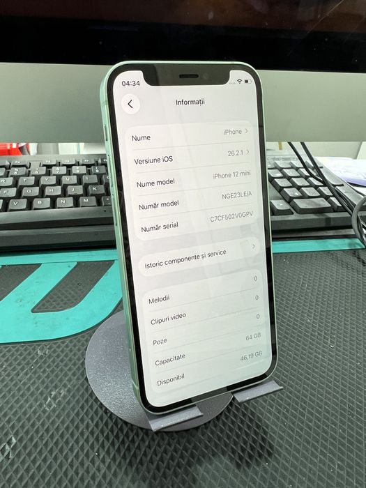 iPhone 12 Mini 64GB Green 98% Baterie 11 12 13 14 15 16 Pro Max Plus