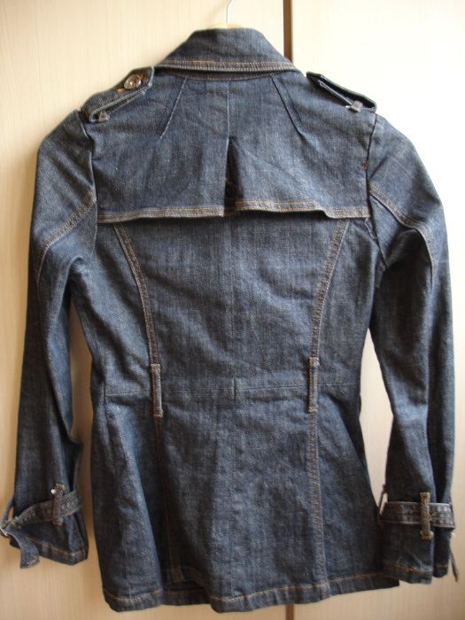 Дамско дънково яке размер S