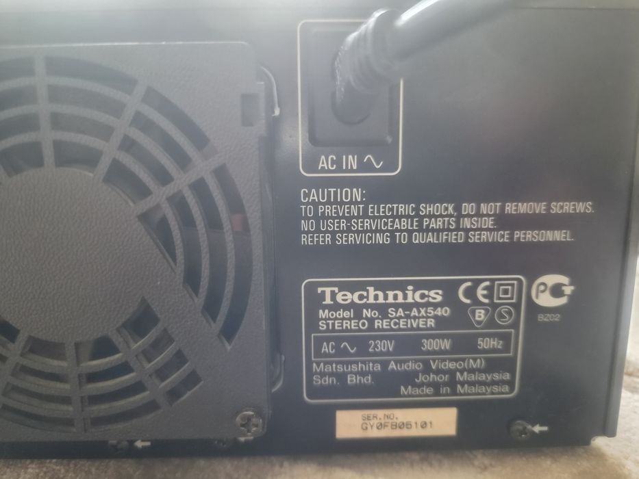 Technics stereo receiver(усилвател)