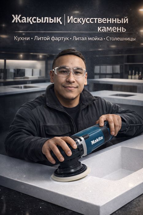 Столещница Искусственный камень на заказ