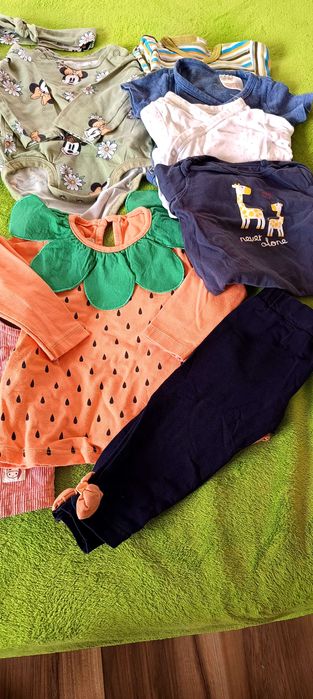 Лот дрехи за момиче пролетни 6-9 месеца