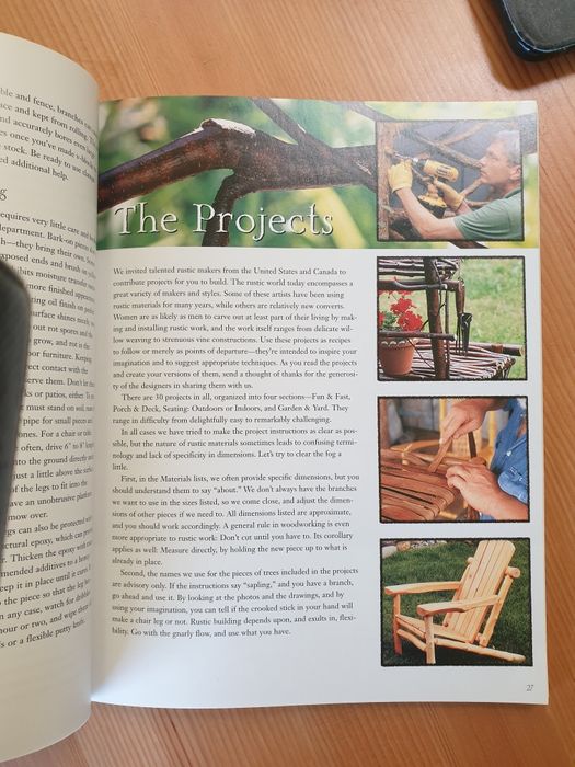 Книга за изработка на градински мебели