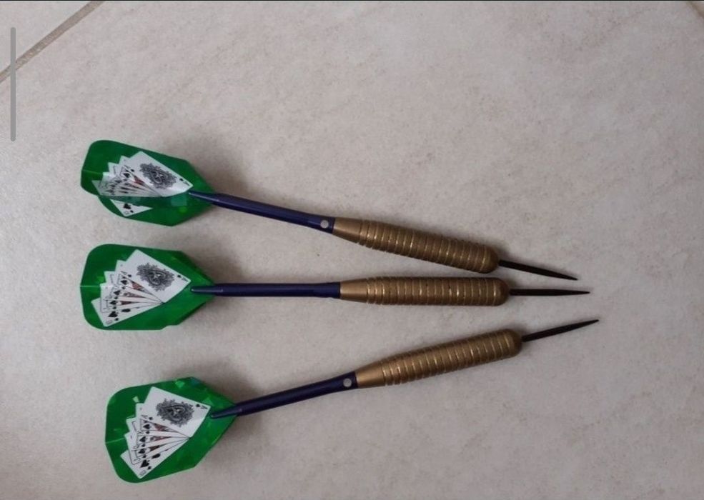 Sageti darts profesionale cu varf de otel metal tungsten 26 gr

Culoar