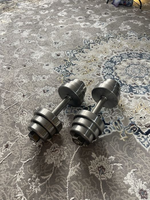Гантели разборные