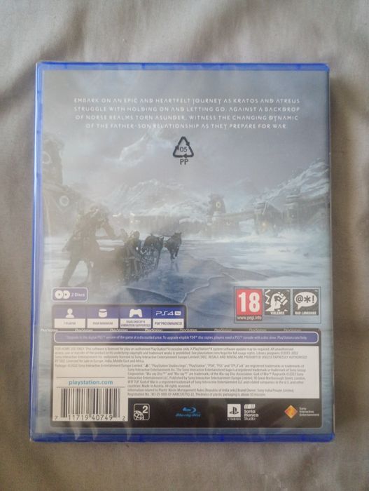 God Of War Ragnarok PS4