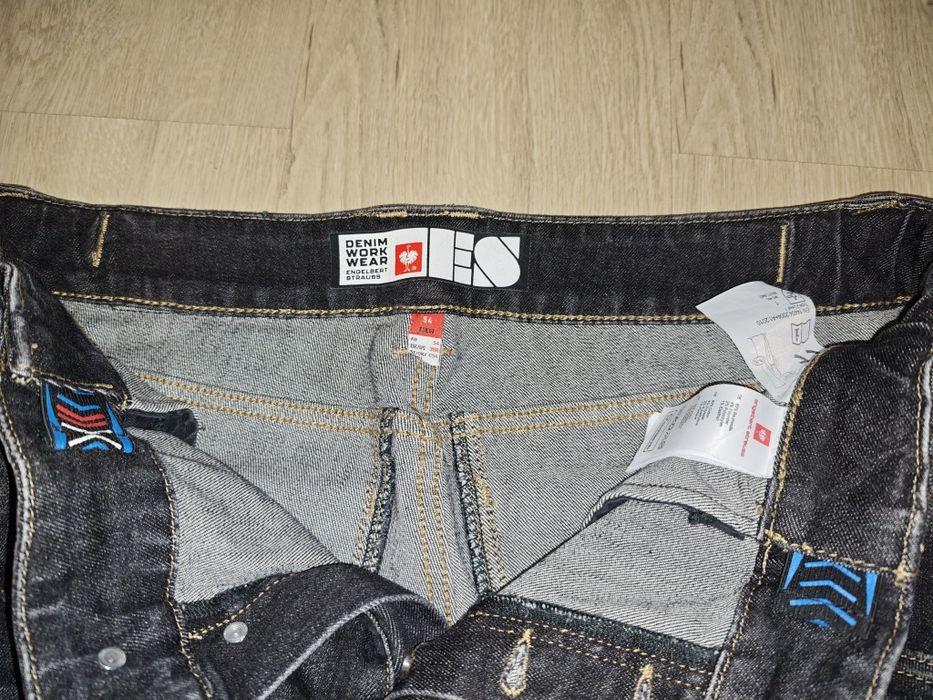 Engelbert Strauss Cargo worker jeans POWER denim, мъжки работни панталони, дънки