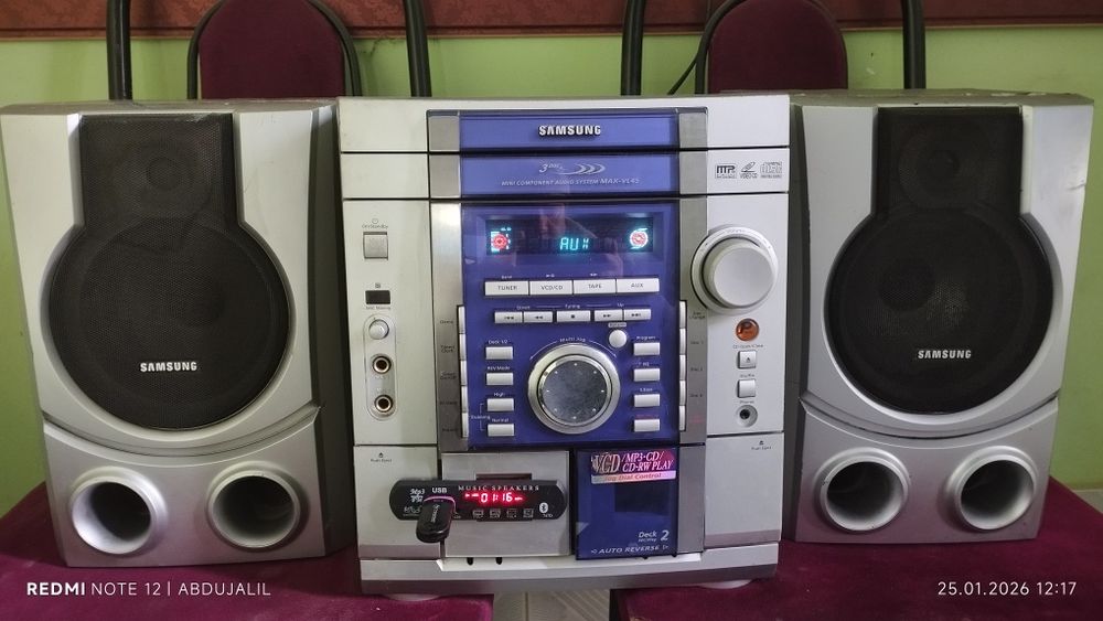 Музыкальный центр SAMSUNG сотилади арзон нархда