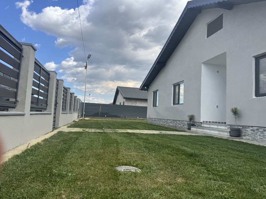 Casă nouă -2025, Tg - Jiu, str. Ana Ipătescu, complet mobilată și utilată, garaj +terasă