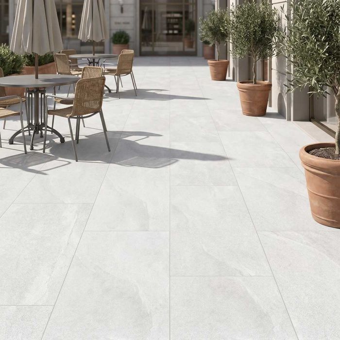 Gresie Leon White F P 600X1200X8 R Mat 1L