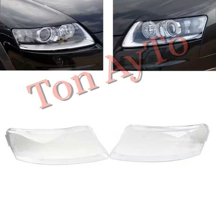 Стъкла Капаци Ауди А6 С6 А6L AUDI A6 C6 A6L 2006-2011 Стъкла Фарове