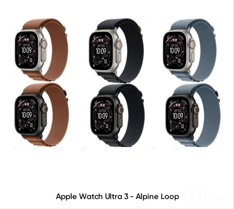 Apple watch ultra 3 black titanum