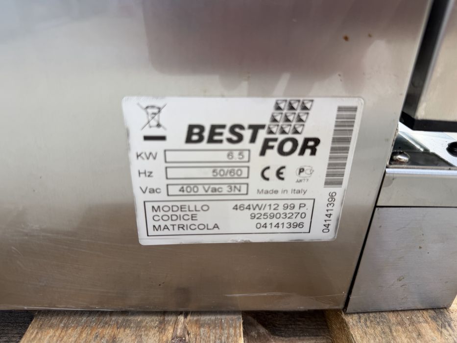 Cuptor patiserie Pro - convectie si abur - Best For Italia - 4 tavi 60 x 40 - digital - 380V - 6.5 kw