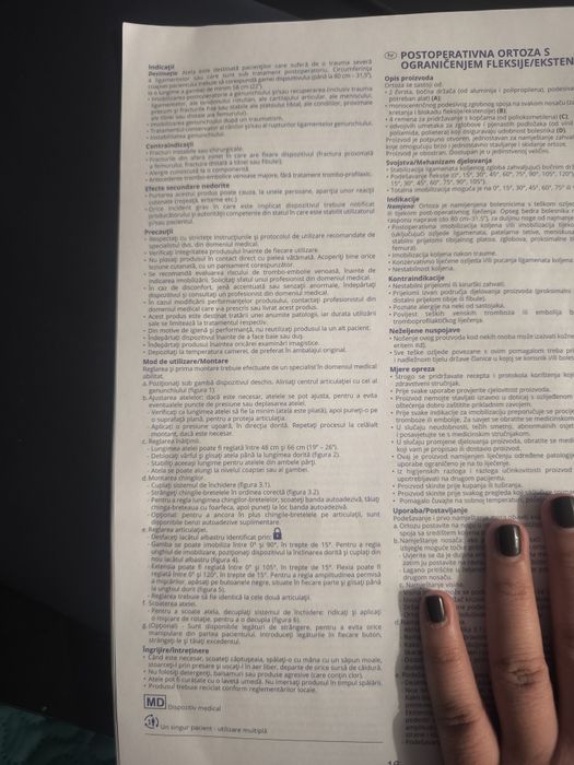 Orteza pentru genunchi