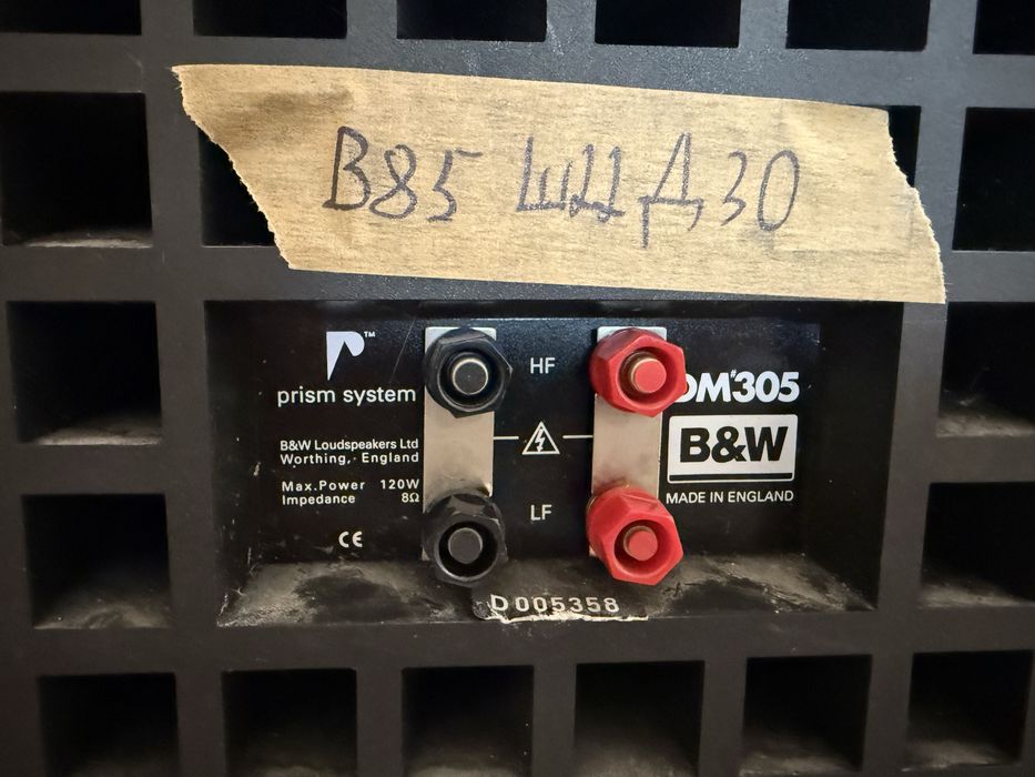 B&W DM305 Качествни тонколони