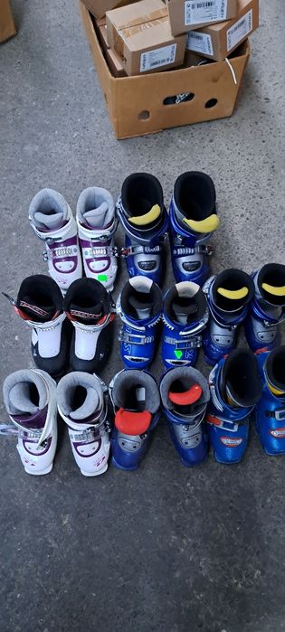 Lot clapari ski pentru copii- 8 perechi