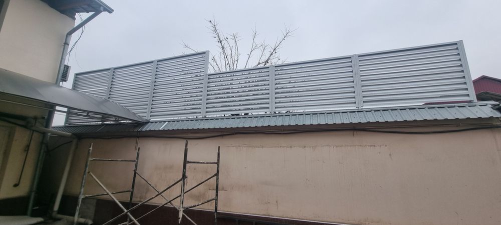 3.Жалюзи забор Металлический жалюзи забор и ограждения