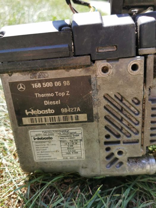 Serocou Webasto Mercedes A Class 170