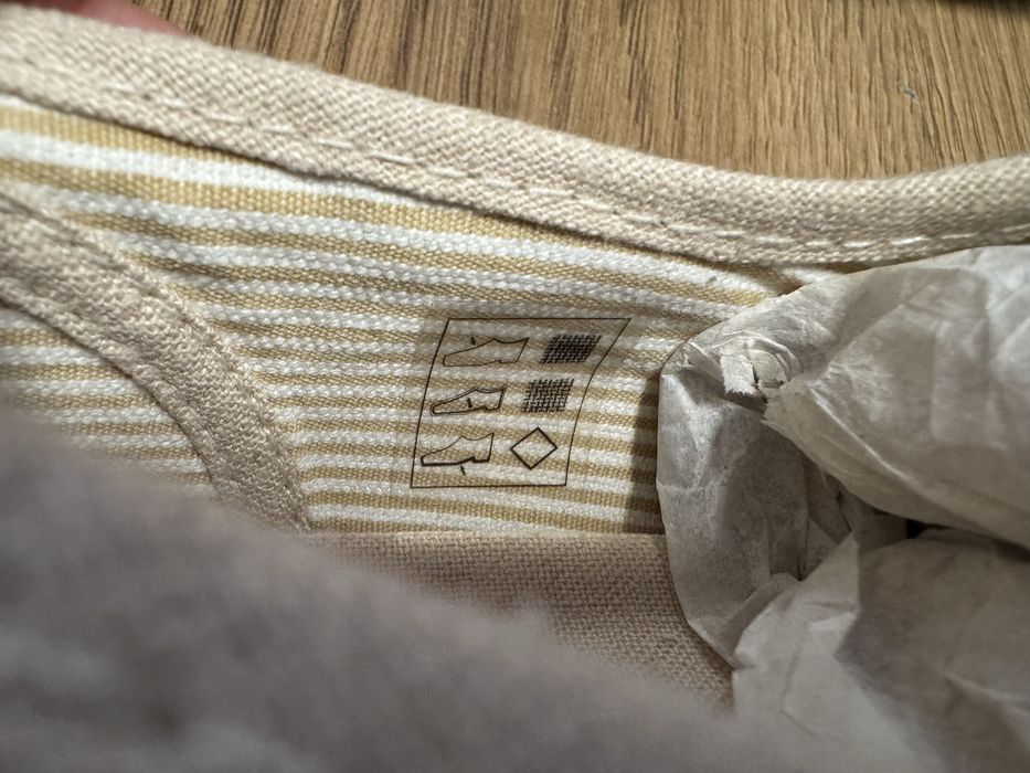 Pepe Jeans tenisi, pantofi sport 40; dama; crem/auriu