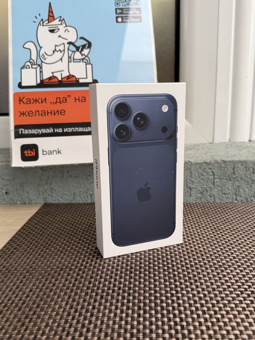 НОВ! 1Tb *ЛИЗИНГ* iPhone 17 Pro Deep Blue / ГАРАНЦИЯ Айфон