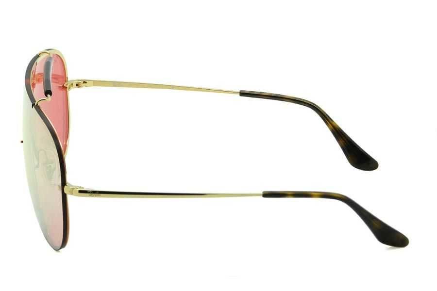 Ochelari de soare Ray Ban RB3581 roz oglinda
