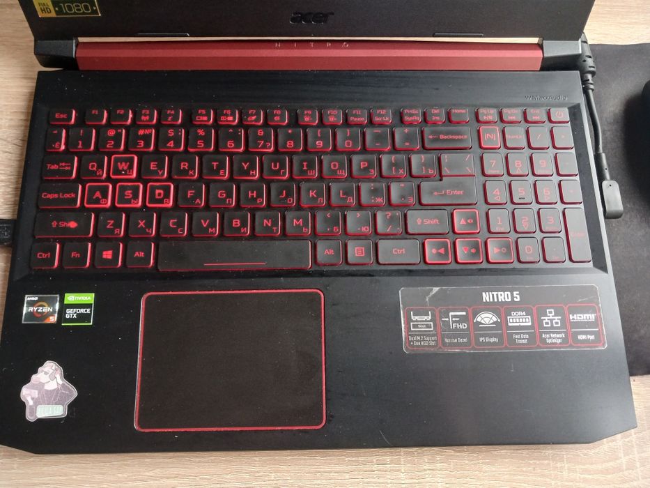 Игровой ноутбук Aser Nitro 5