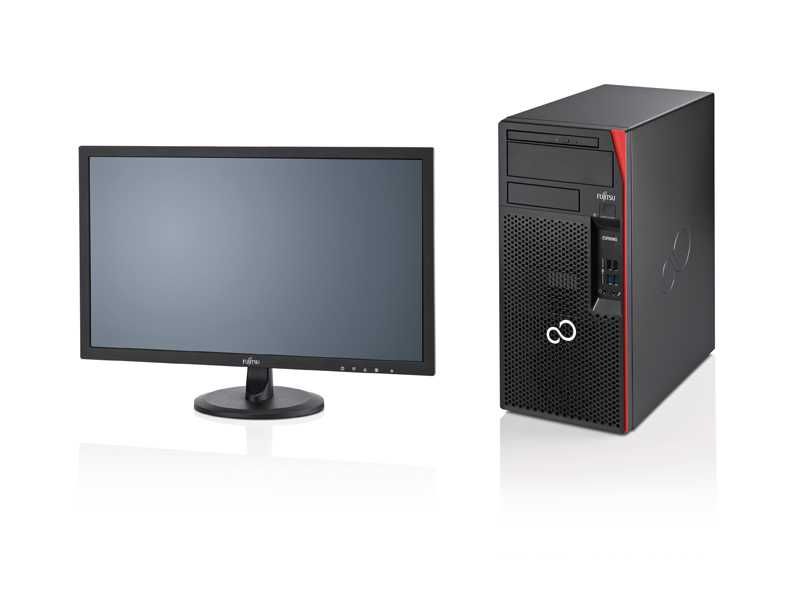 Надежный Компьютер Fujitsu Esprimo P558 (Made in Germany) белая сборка