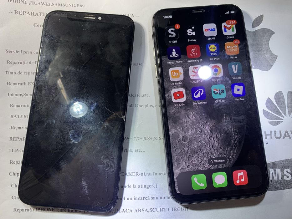 IPhone Bistrita. Display , baterii etc .Preturi avantajoase. Reparatii