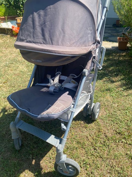Бебешка количка-чадър Maclaren Techno, сива