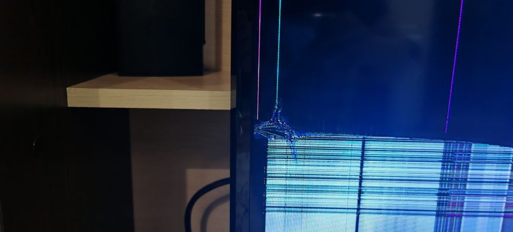 Телевизор lg с дефектом