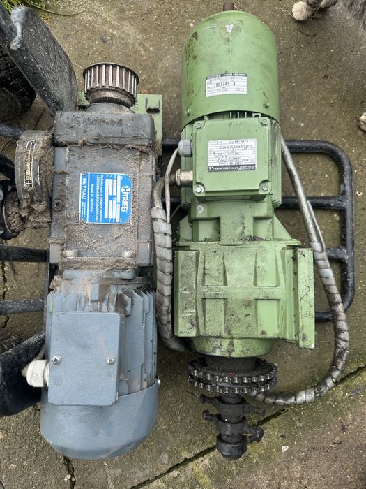 Benzi transport,presa hidralica,pompe vid,tocator, motoare cu reductor