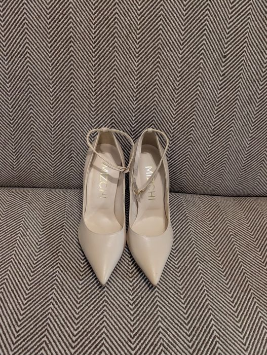 Pantofi dama cu toc din piele mărime 33