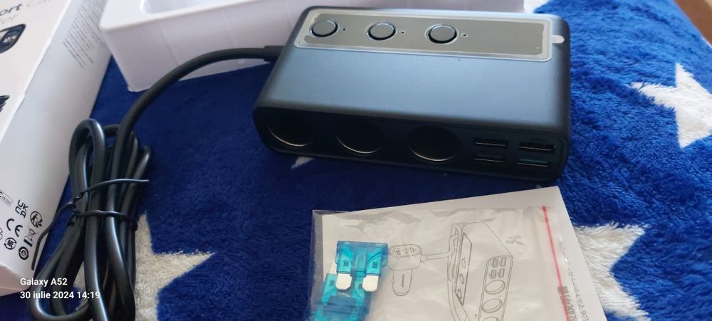 Vand adaptor priza auto 154w