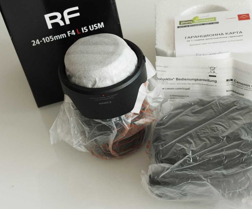 Продавам обектив Canon RF 24-105mm f/4L IS USM