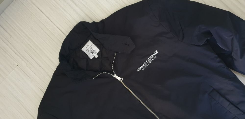 Armani Exchange A/X ICON Italy  XL НОВО! ОРИГИНАЛ! Мъжко Бомбер Яке
