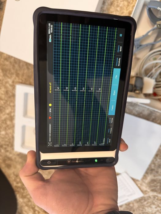 Aparat EKG electrocardiograf spengler cardiomate 7 nou cu interpretare