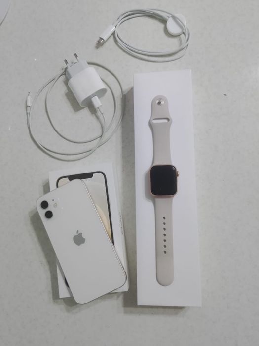 Смартфон iPhone 12+смарт часы