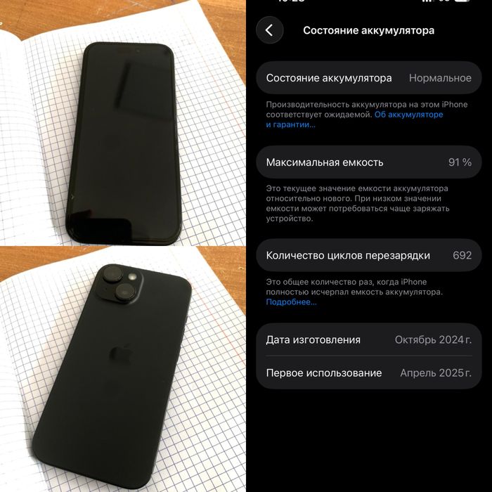 Айфон 15 (идеал сост)