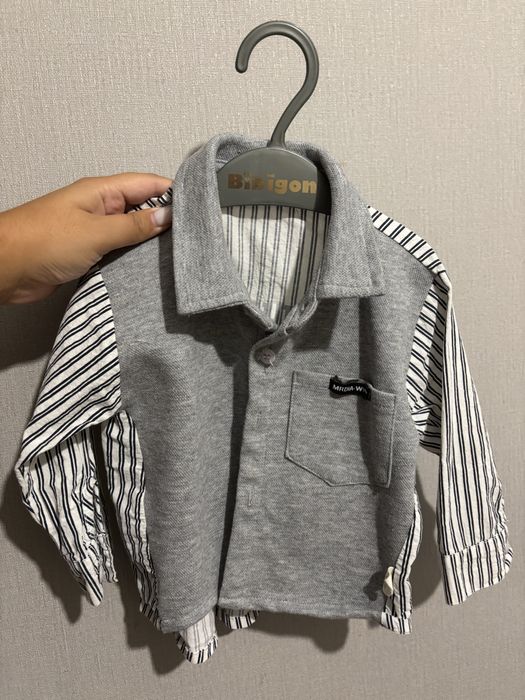 Детская рубашка на мальчика