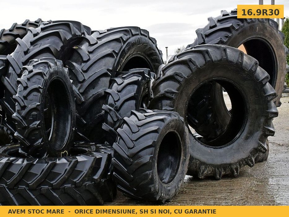 Cauciucuri Anvelope 16.9R30 16.9 R30 16.9-30 420/85R30 16930 Vredestein Tractor Punte Spate Utilaje Agricole SH Second Hand STOC REAL Garantie 1 An