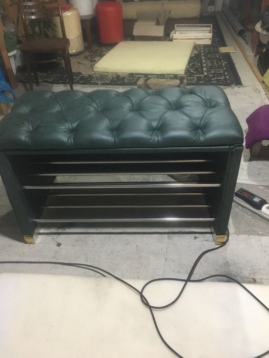 Прихожкага пуфик ва оёқ кийим қўядиган