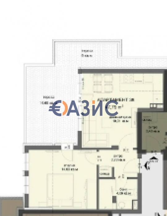 Продава се Двустаен апартамент в Бургас, Сарафово - 73 кв.м за 772 €/кв.м - Снимка #11