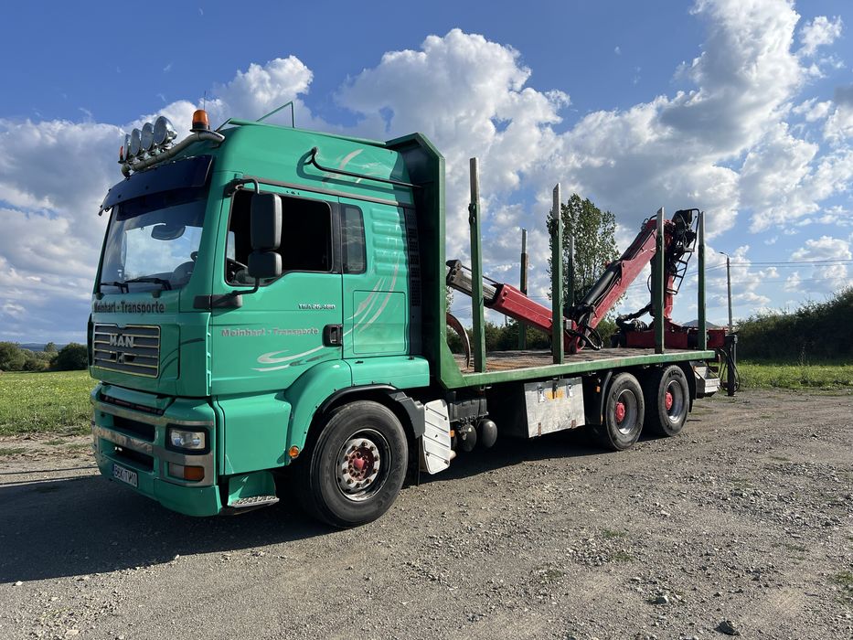 Camion forestier MAN TGA 480