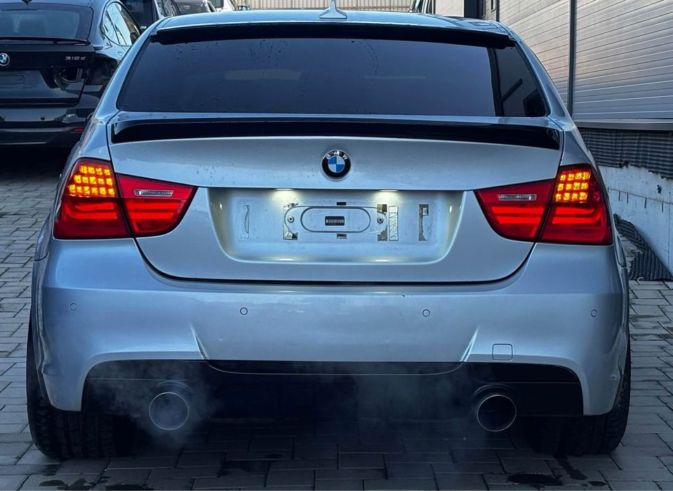 Dezmembrez BMW 335i E90 Lci 3.0i bi-turbo Recaro incalzit,Trapa,Hi-Fi,Xenon adaptiv,Navi Cic,Eleron,Led,volan M padele,jante M 19 inch Titan Silver